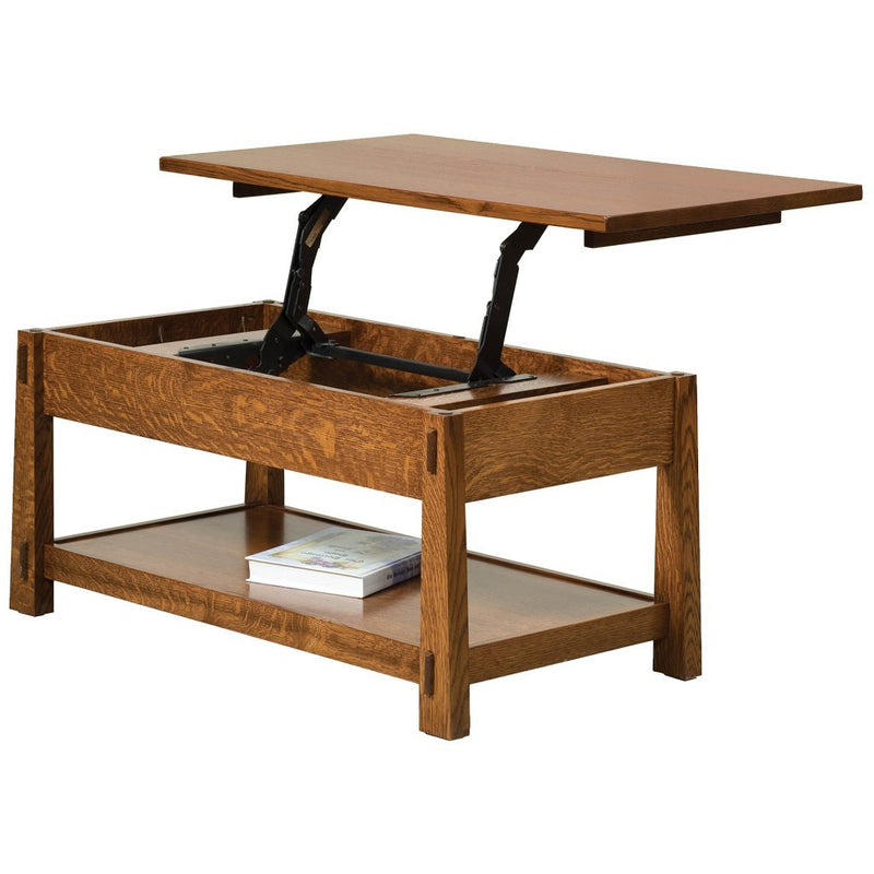 Modesto Coffee Table - Amish Tables
 - 2