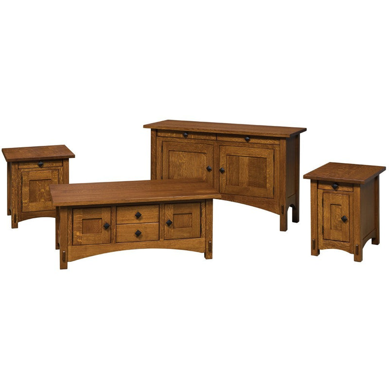 Springhill Cabinet End Table - Amish Tables
 - 2