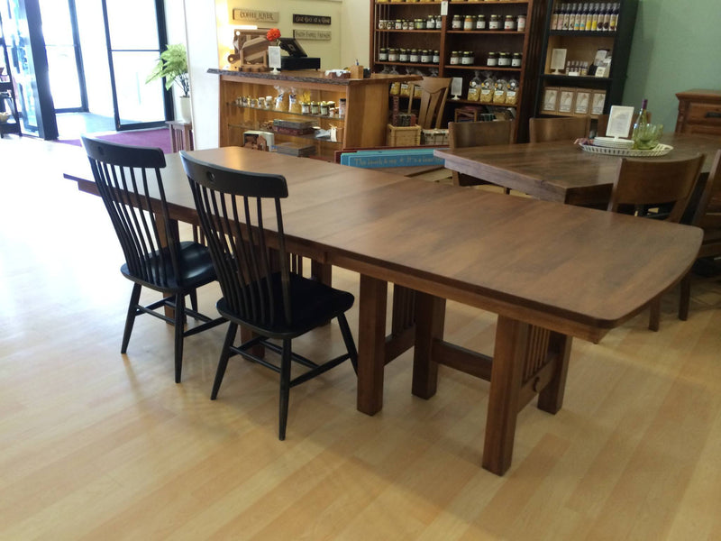 Hartford Trestle Extension Table - Amish Tables
 - 5