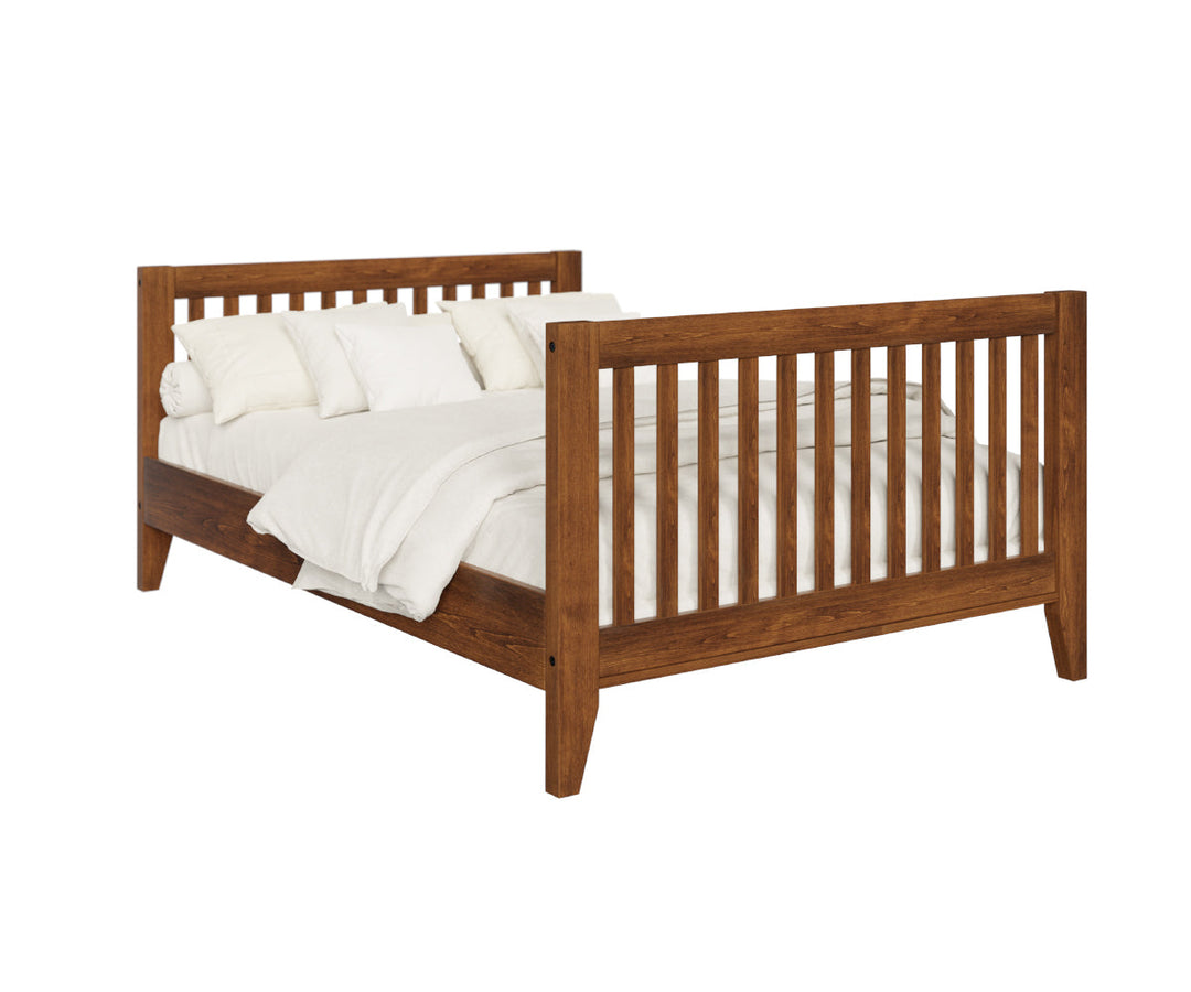 Newport Double Bed Brown Maple FC