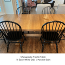 Chesapeake Trestle Extension Table