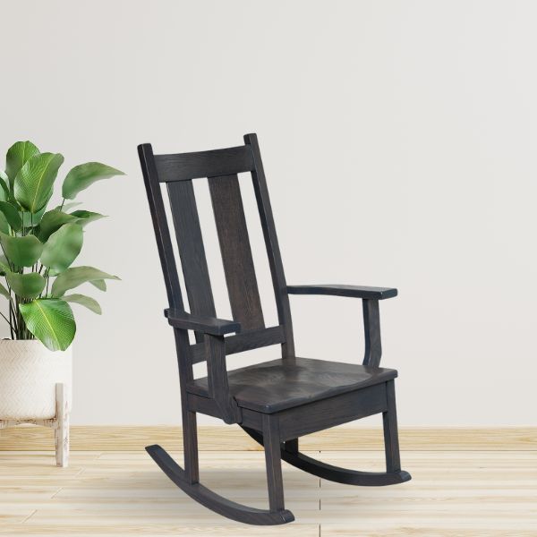 black rocking chair 