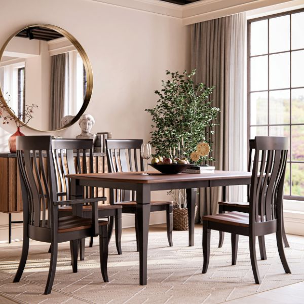 Amish Newbury Extendable Dining Table