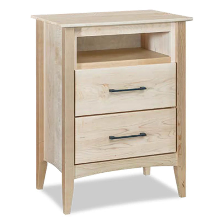 Atlantic 2 Drawer w/ Opening Nightstand