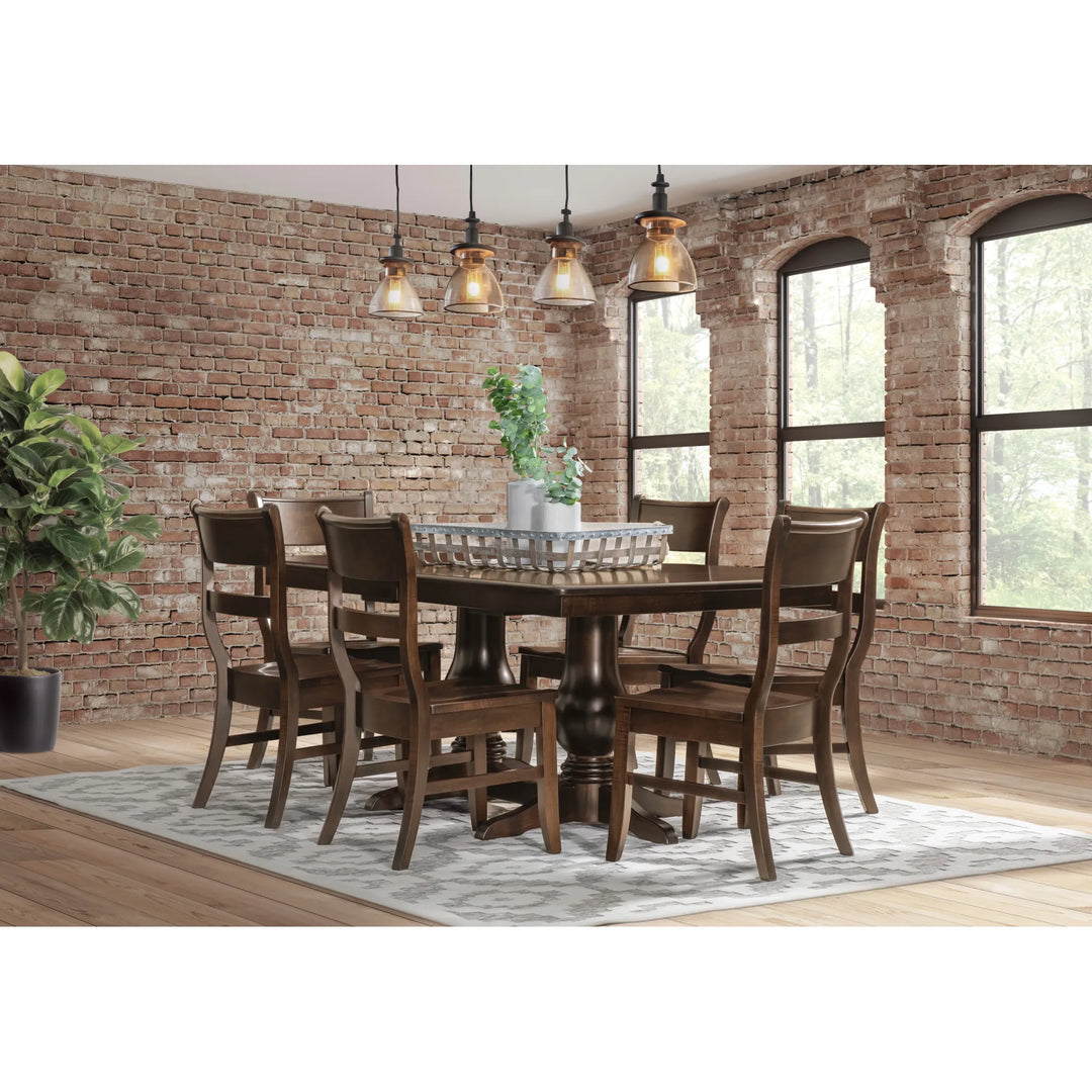Auburn Double Pedestal Extension Table