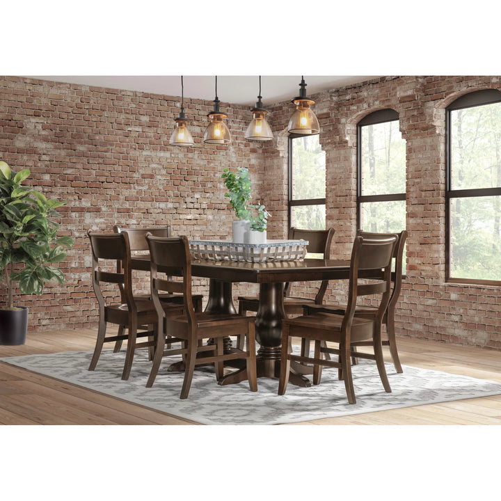 Auburn Double Pedestal Extension Table