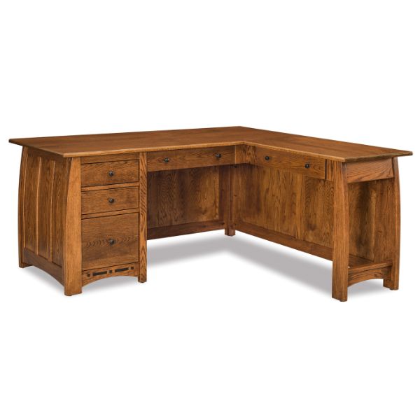 l shaped desk with cabinets