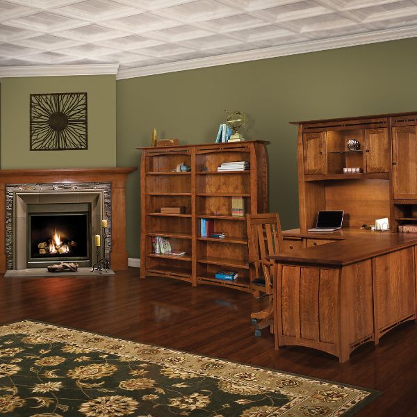 furniture in an office area