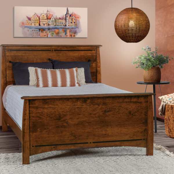 Boulder Creek Solid Panel Bed