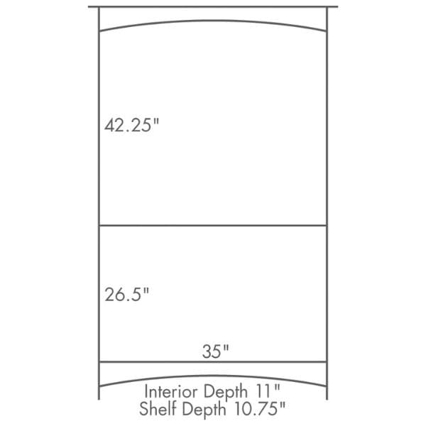 Caledonia Bookcase