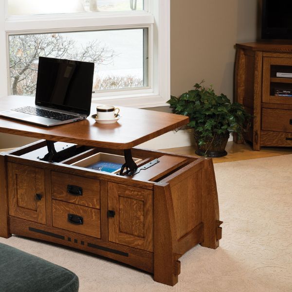 raising living room table
