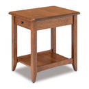 side table wooden, brown