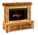 Fireplace with Drawers