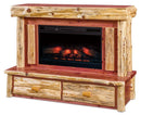 Fireplace with Drawers
