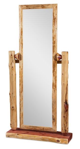 Rustic Floor Mirror