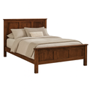 Flush Mission Amish made solid wood bed