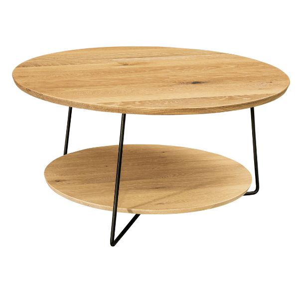 oak wood round table 