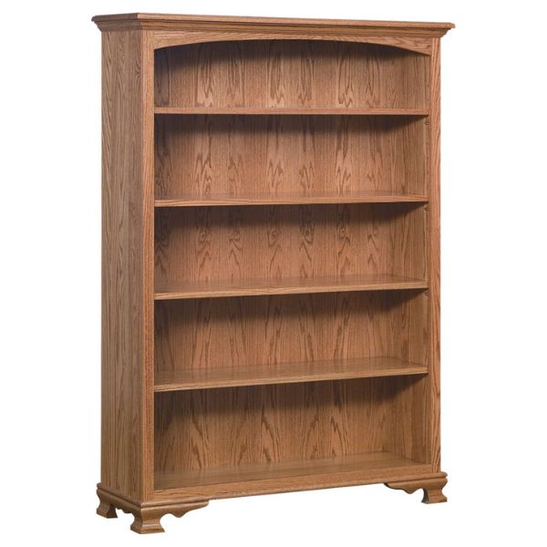 wooden bookcase
