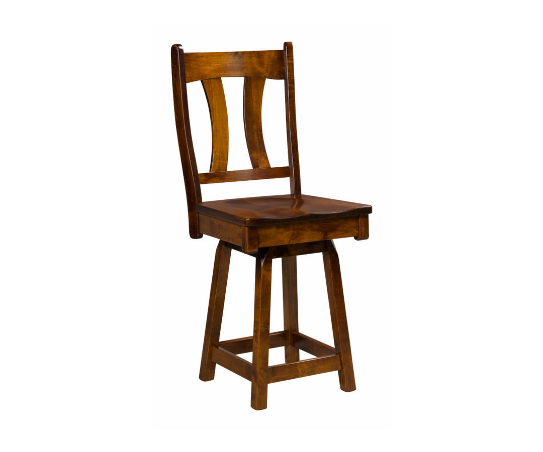 barstool dark wood