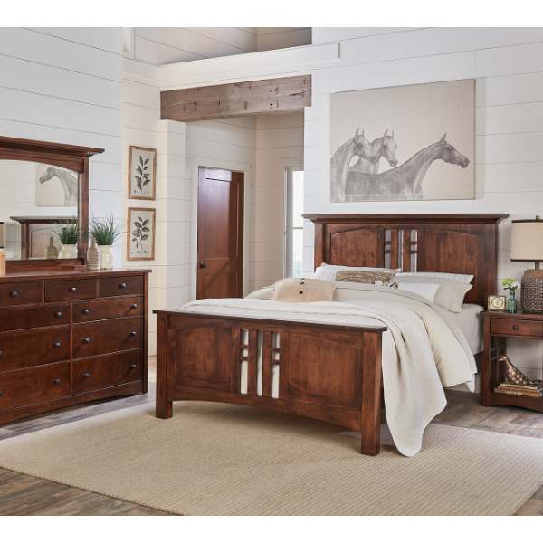 KascadeSolidWoodAmishBed