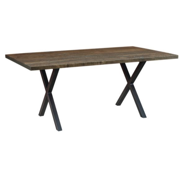 Laredo Solid Top Trestle Table