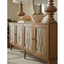 North Star solid wood server with storage drawers