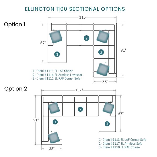 sectional options