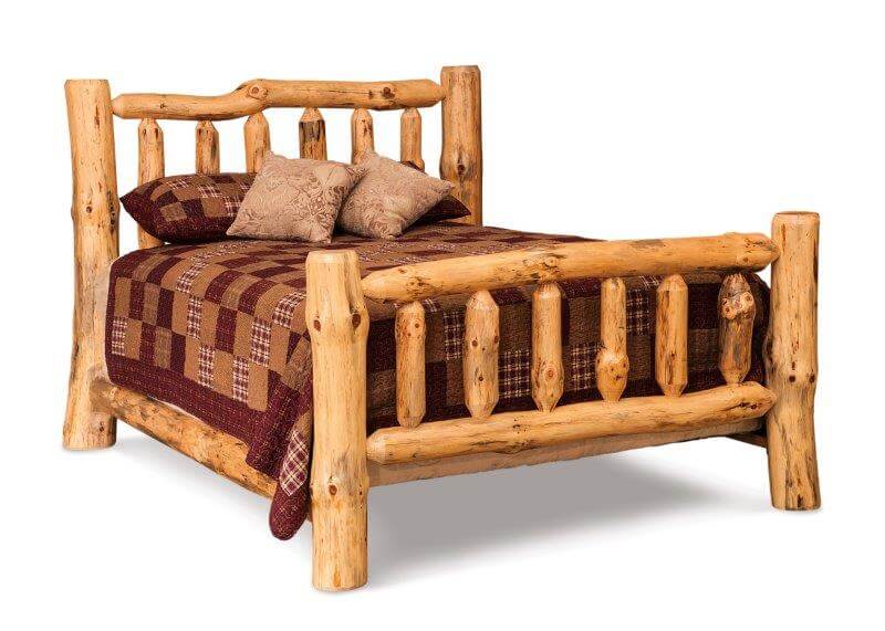 Rustic Slat Bed