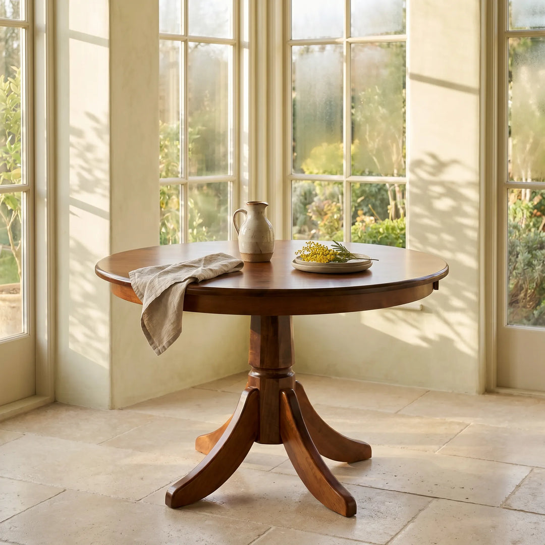 Baytown Single Pedestal Extension Table