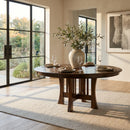 Arts & Crafts Single Pedestal Extension Table