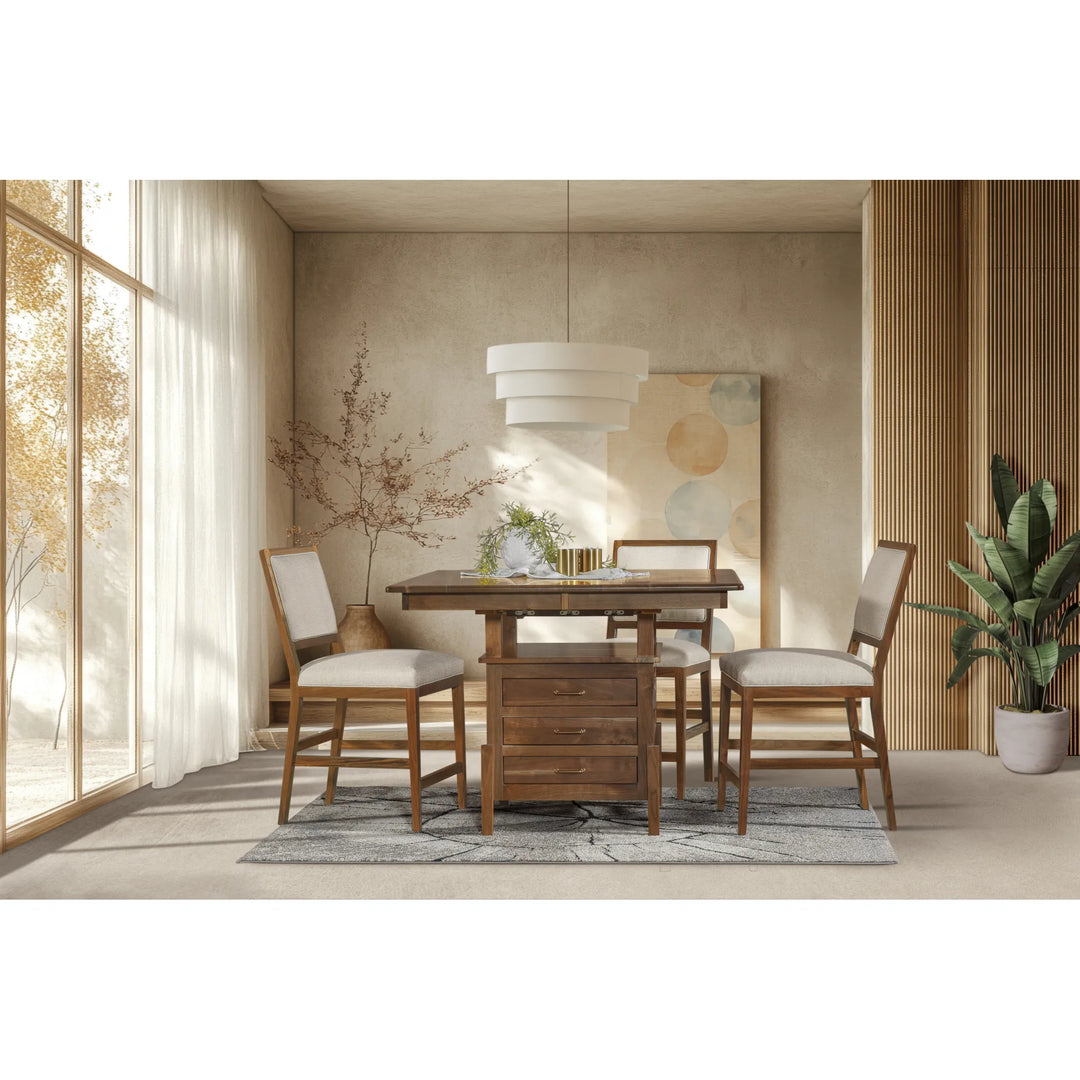 Century Cabinet Pub Extension Table