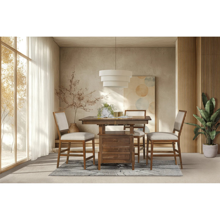 Century Cabinet Pub Extension Table