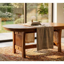 Arts and Crafts Trestle Extension Table