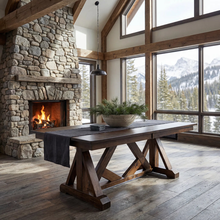 Bailey Trestle Extension Table