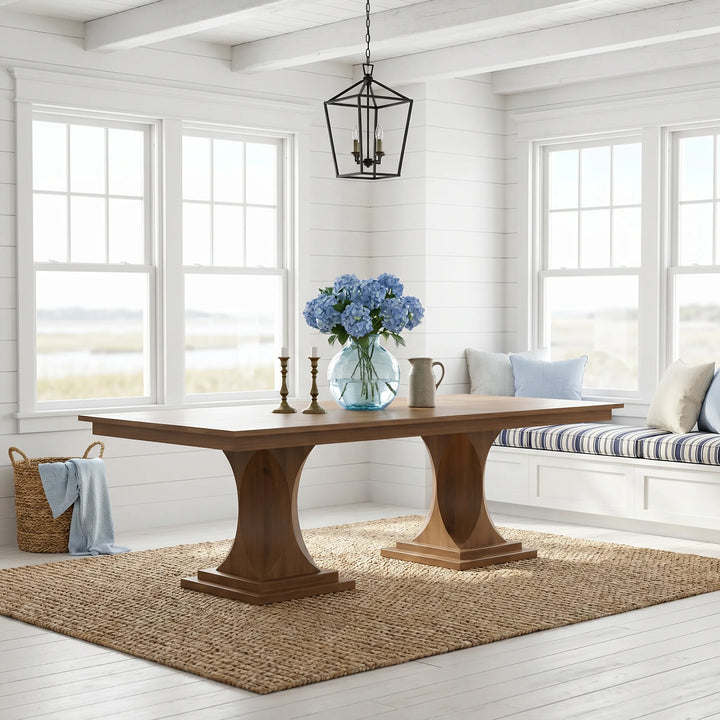 Berkley Double Pedestal Extension Table