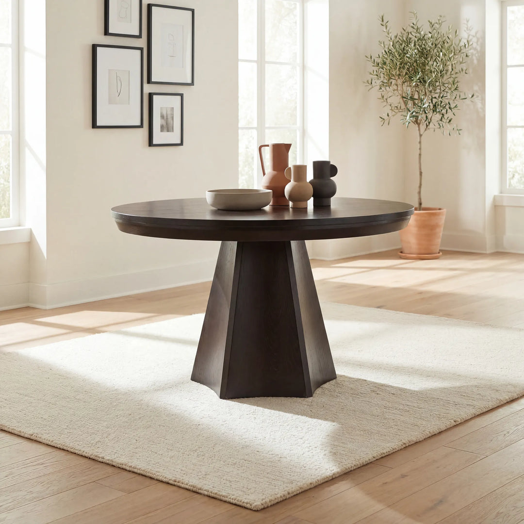 Brogan Single Pedestal Extension Table