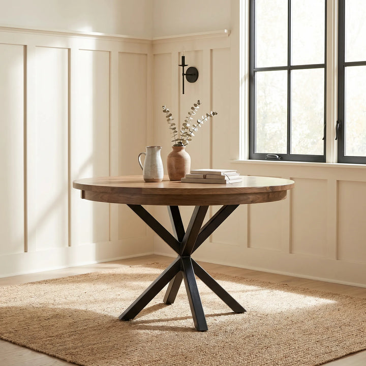 Brooklyn Single Pedestal Extension Table