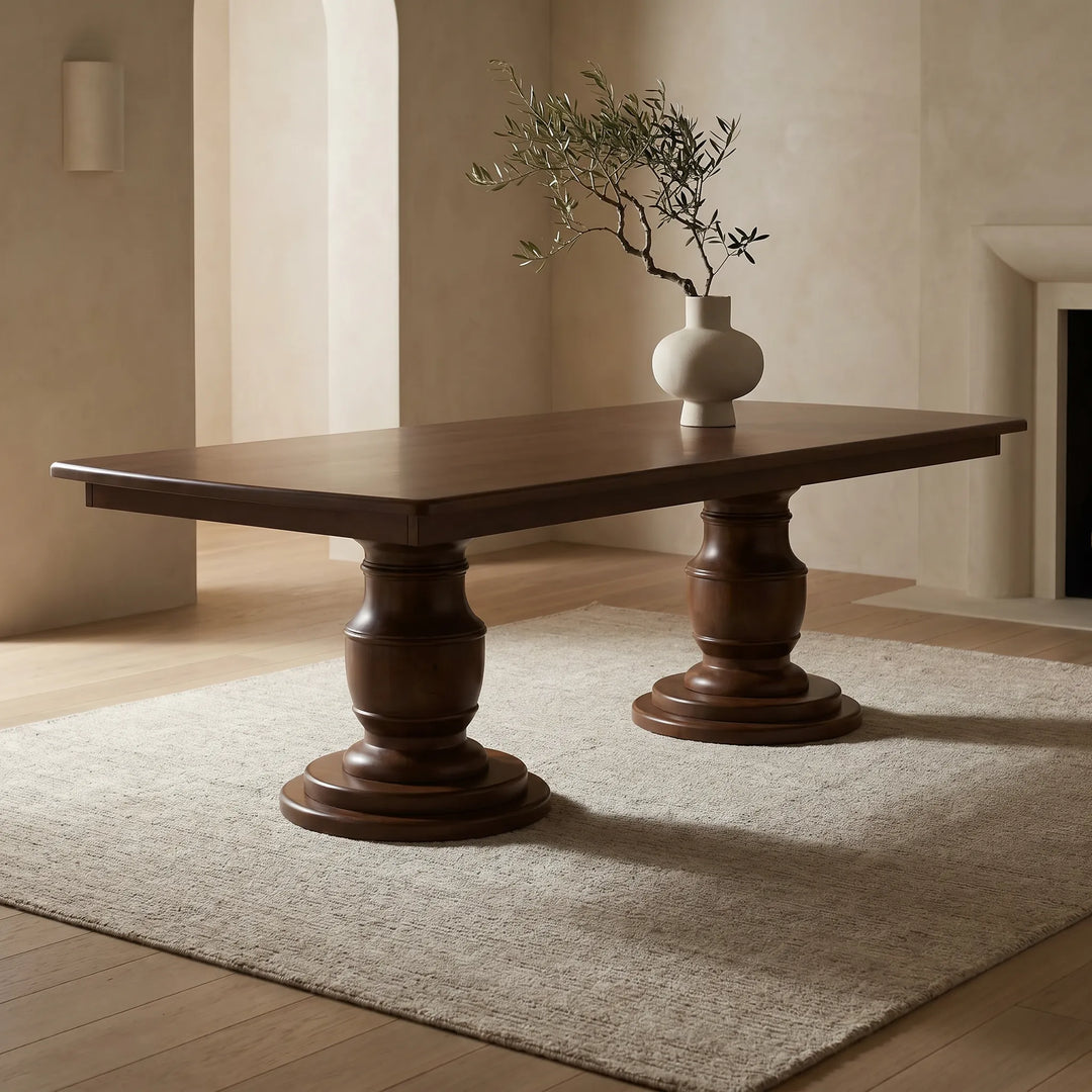 Burlington Double Pedestal Extension Table