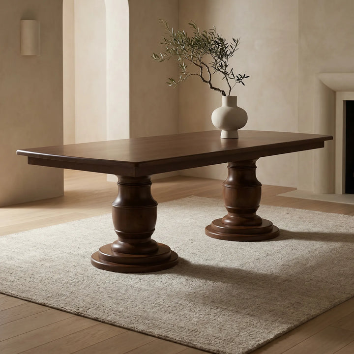Burlington Double Pedestal Extension Table