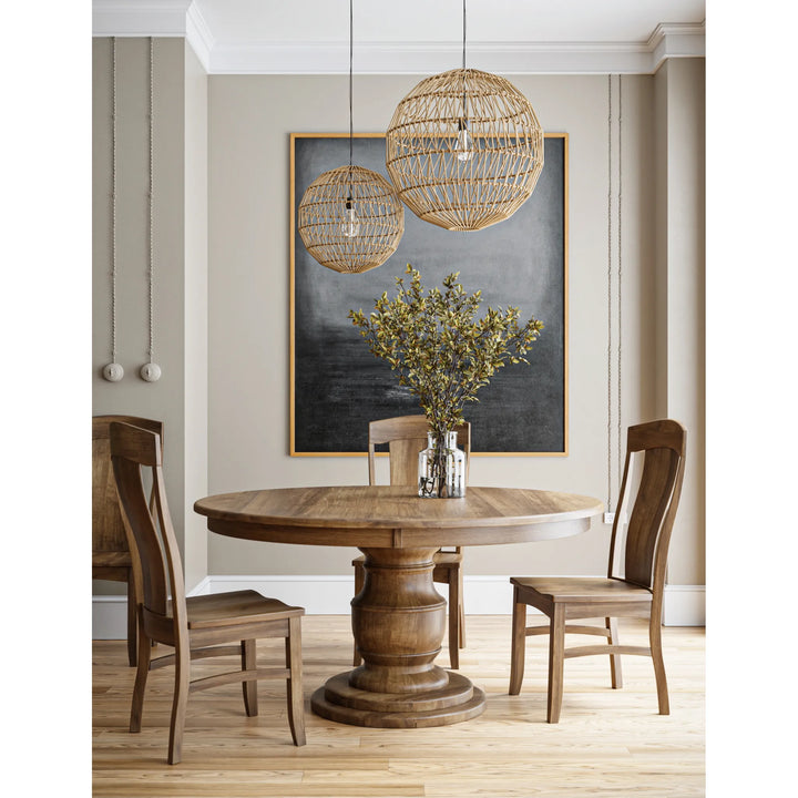 Burlington Single Pedestal Extension Table
