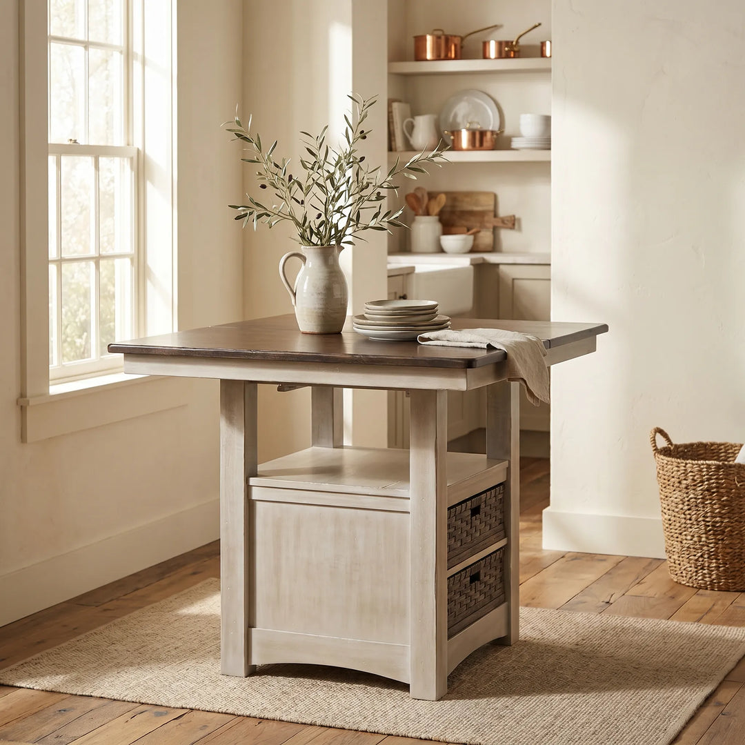 Heidi Cabinet Pub Extension Table