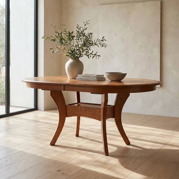 Imperial Double Pedestal Extension Table