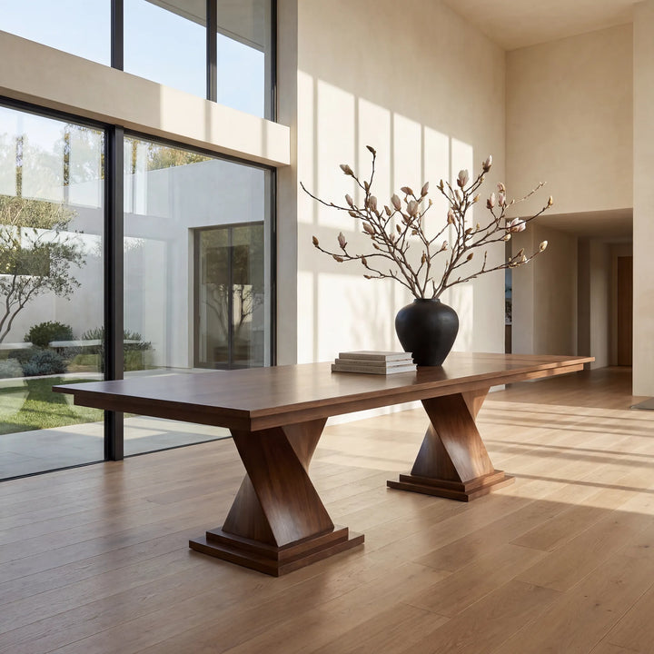 Lexington Double Pedestal Extension Table