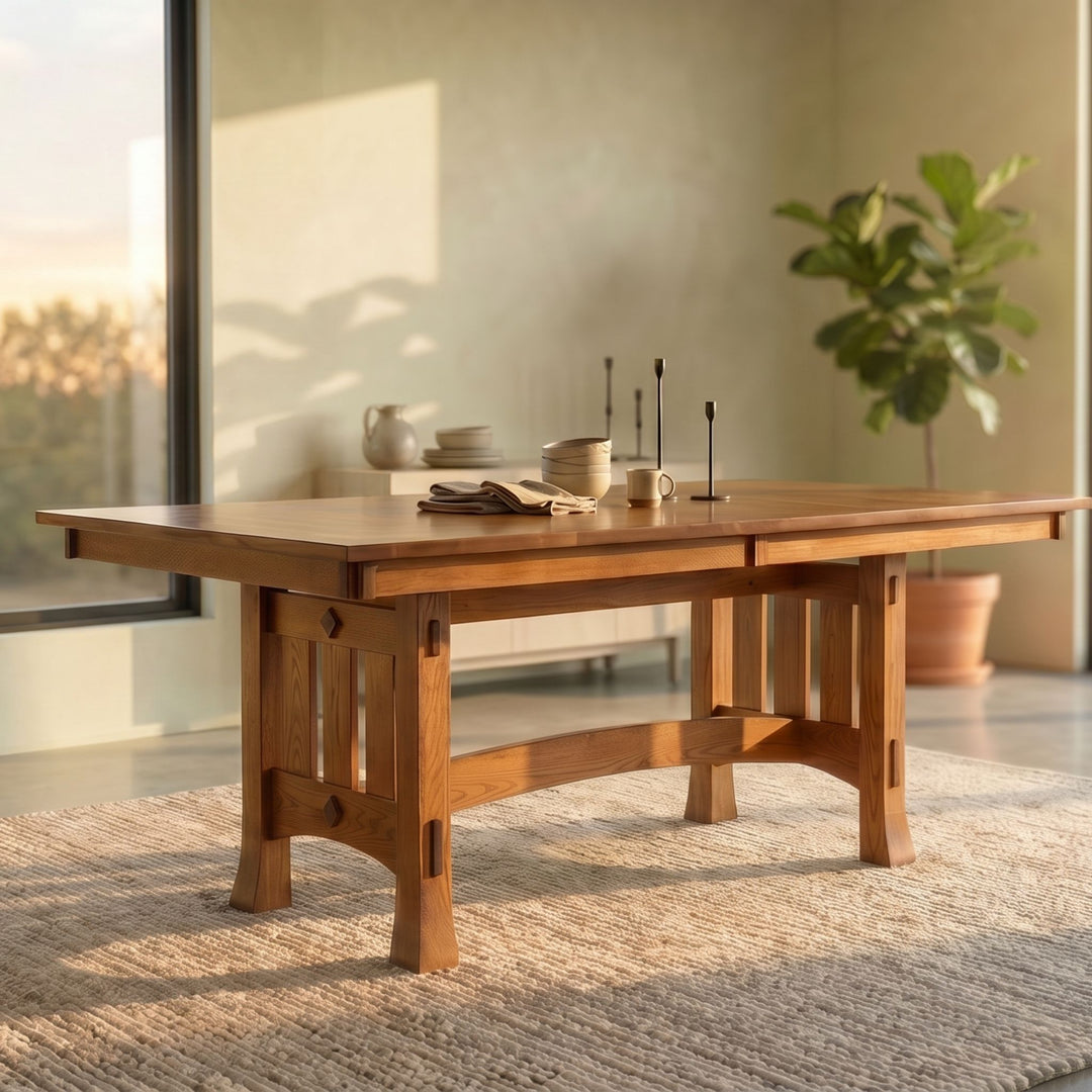 Olde Century Trestle Extension Table
