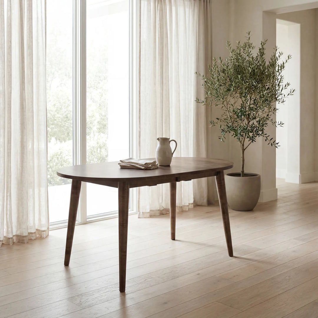 Amish Pacific Hardwood Leg Dining Table
