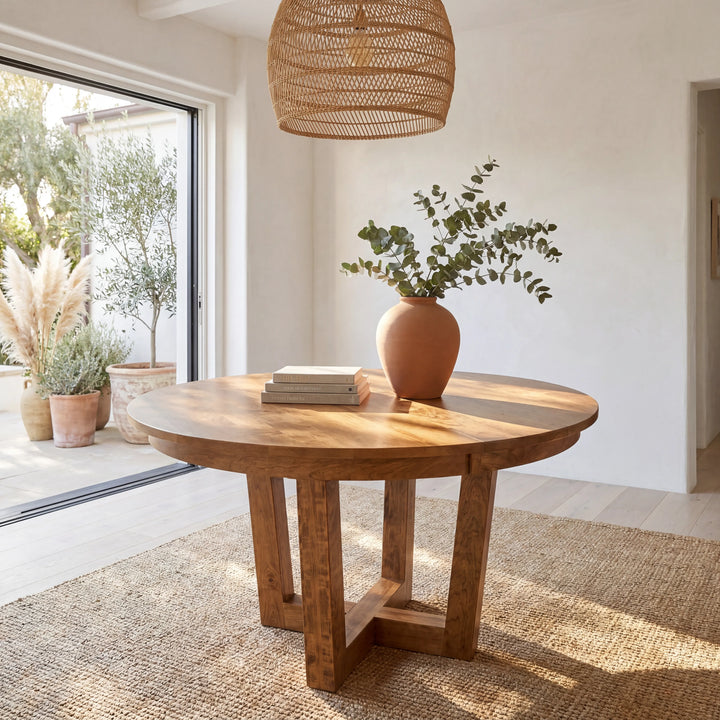 Portland Single Pedestal Extension Table
