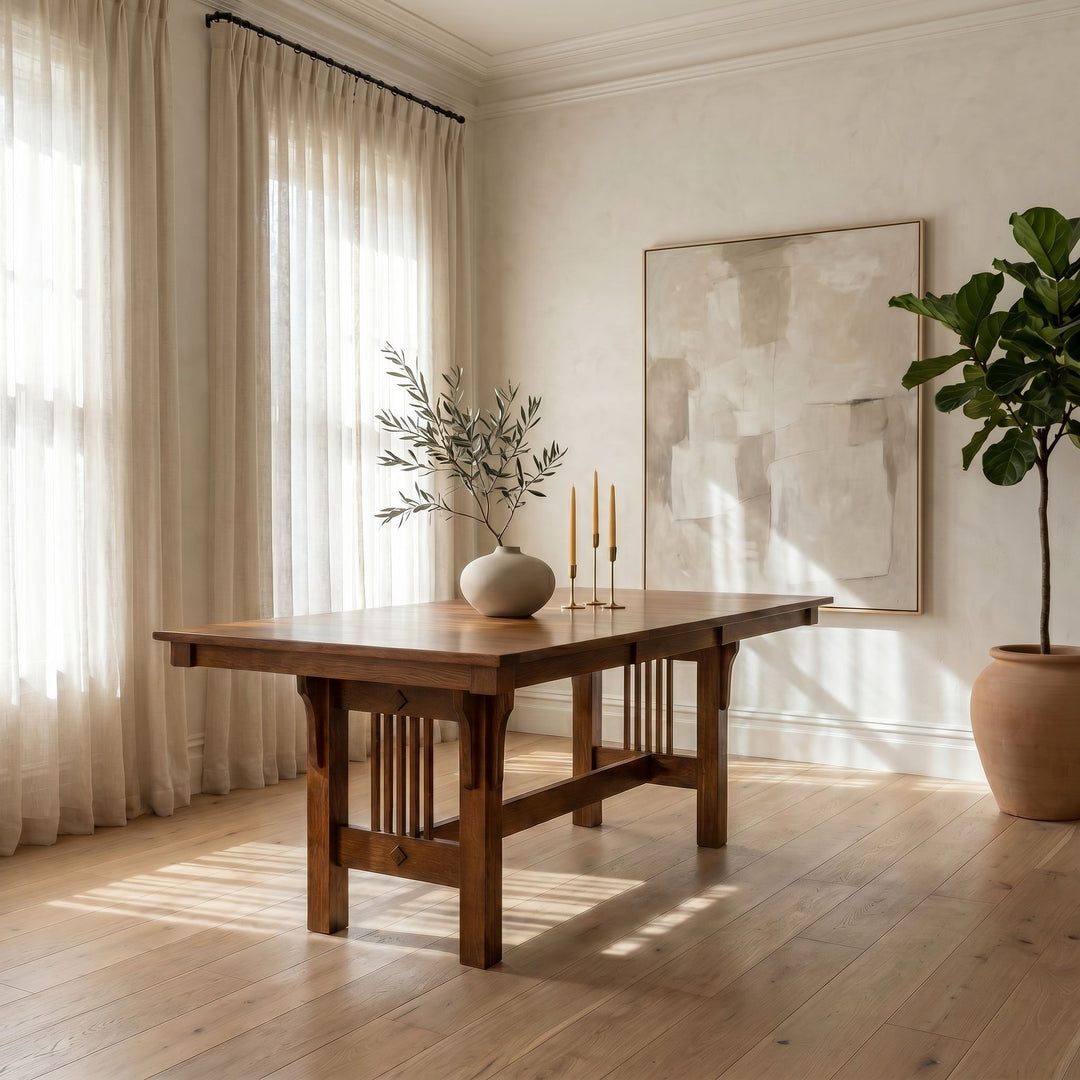 Mission Trestle Extension Table