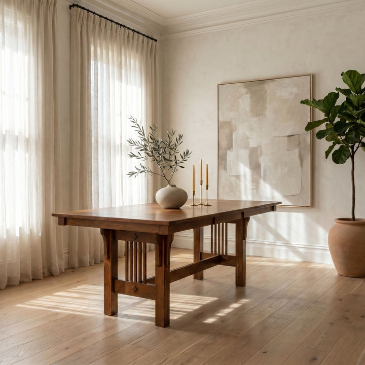 Mission Trestle Extension Table