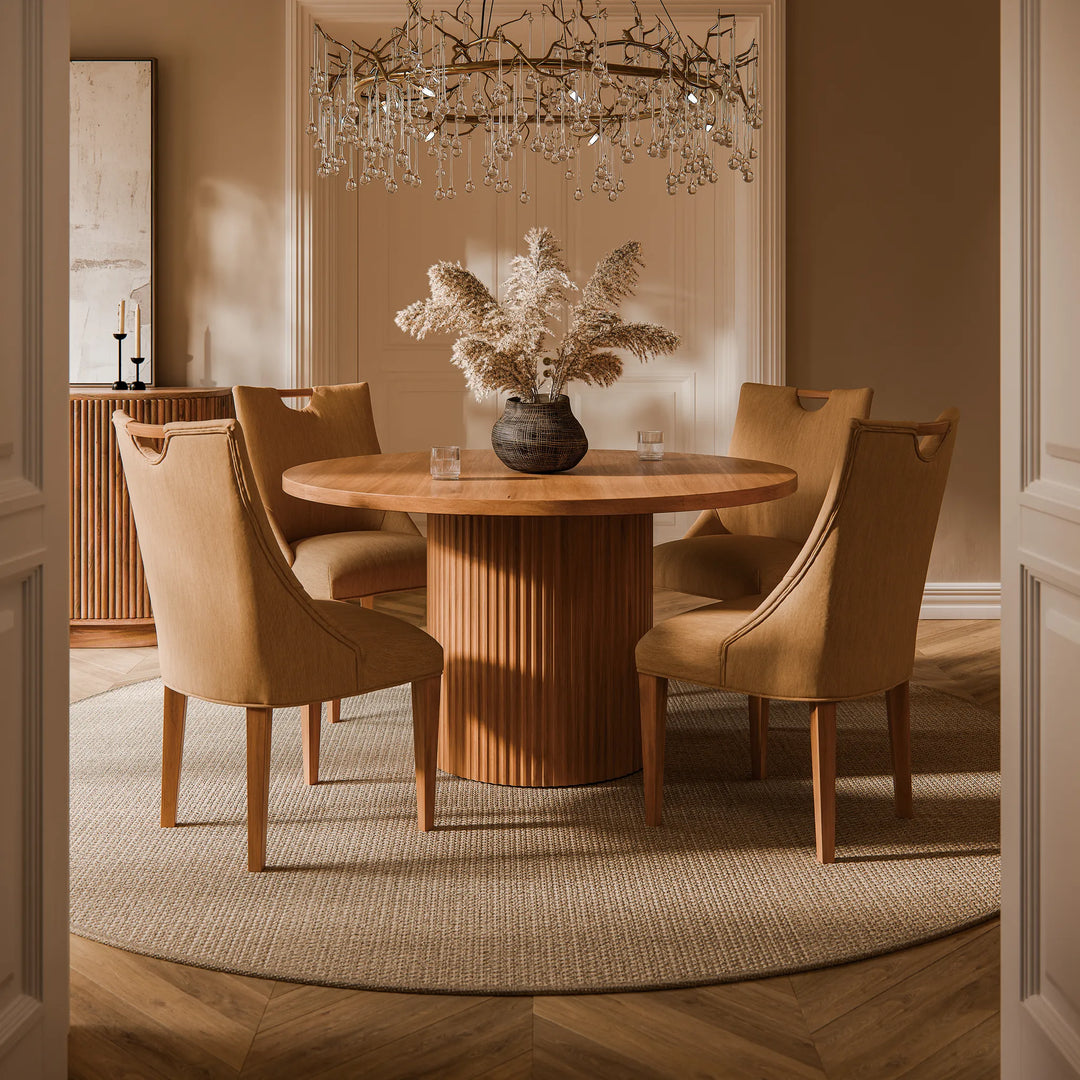 Rainier Single Pedestal Extension Table