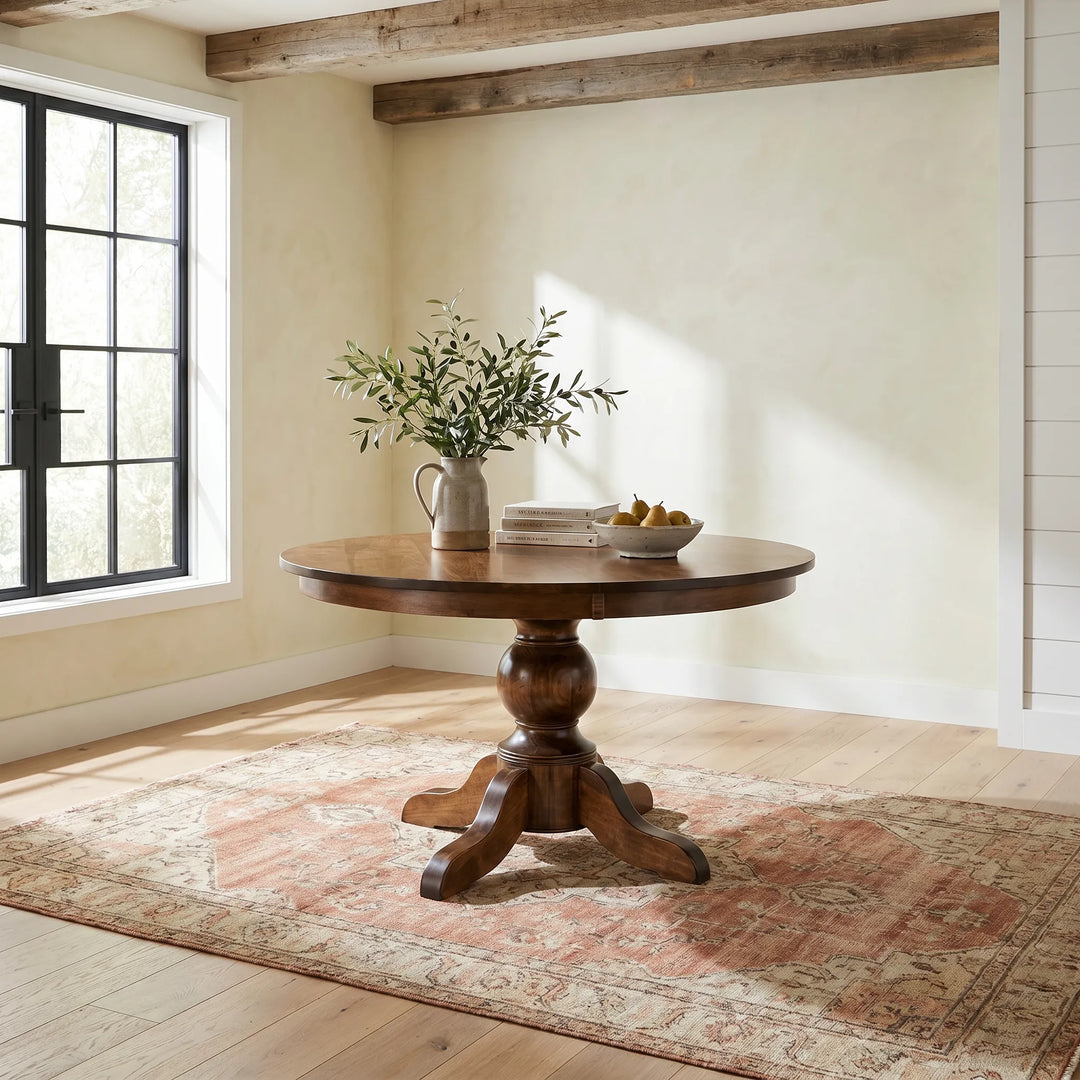 Carson Single Pedestal Extension Table